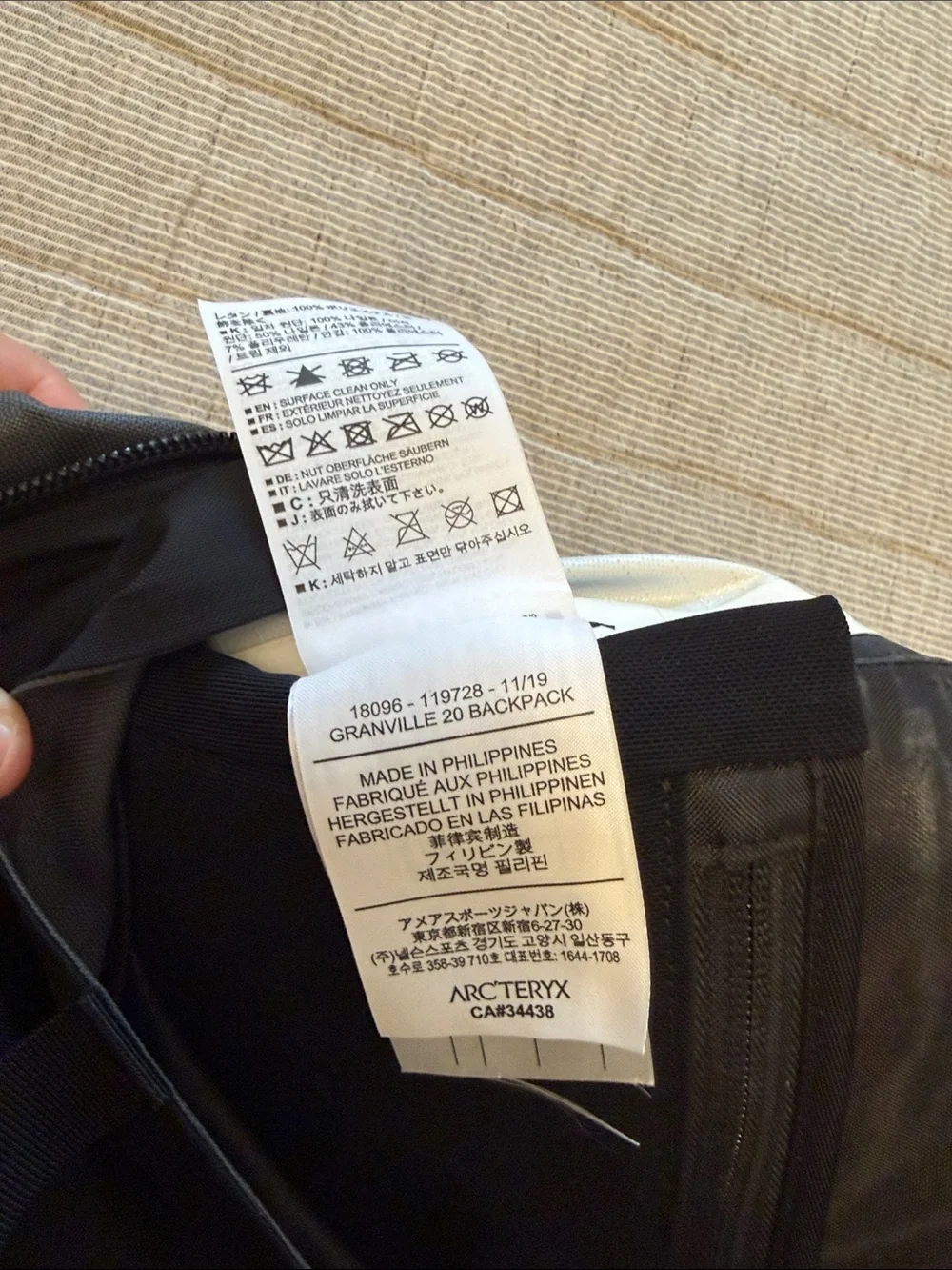 Arc’teryx Grandville 20L Backpack - Grey